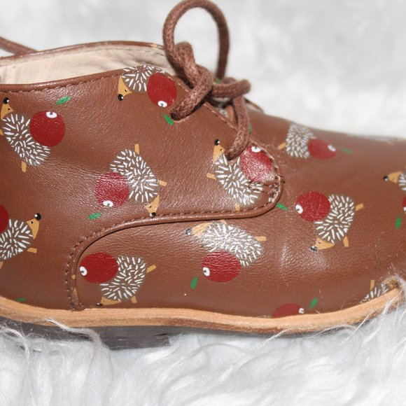 MANUELA De JUAN Handmade Leather baby ankle shoes sz EU 19 (US 3 1/2-4) NEW - Picture 5 of 10